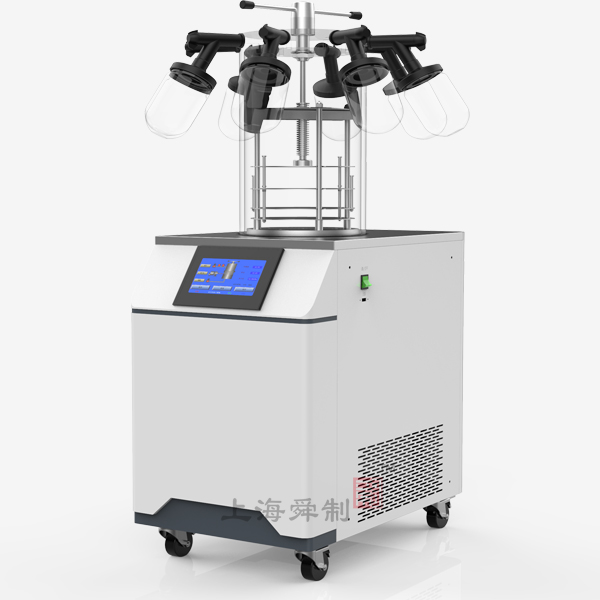 真空冷凍干燥機FD-12DG-80（多歧管掛廣口瓶壓蓋型，冷阱溫度-80℃，凍干面積0.075㎡）
